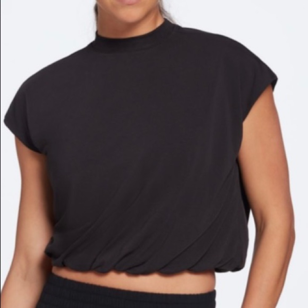 Calia Women's Everyday Twist Cropped Short Sleeve T-Shirt